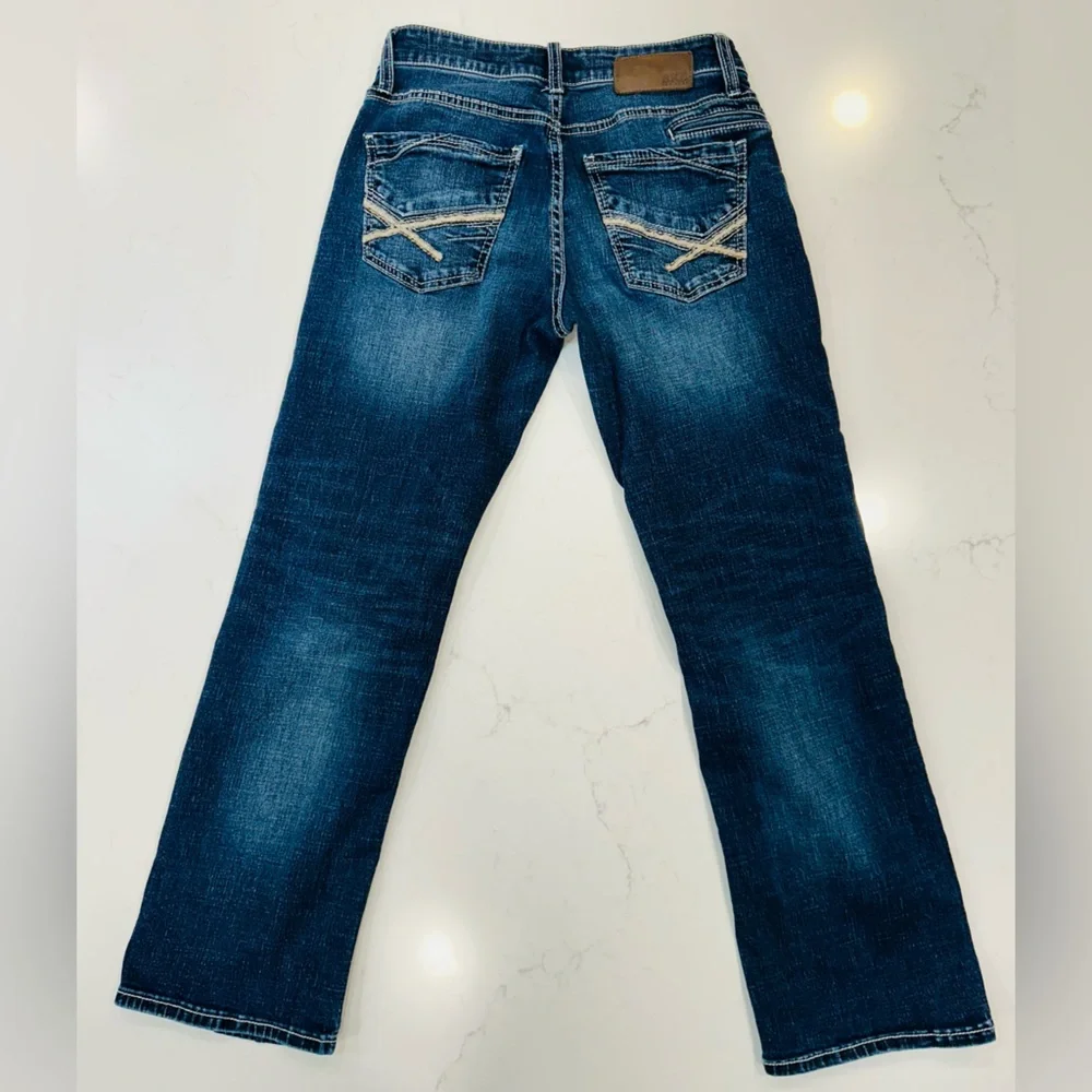 BKE Jake Straight Men’s Dark Blue Jeans - Picture 4 of 4